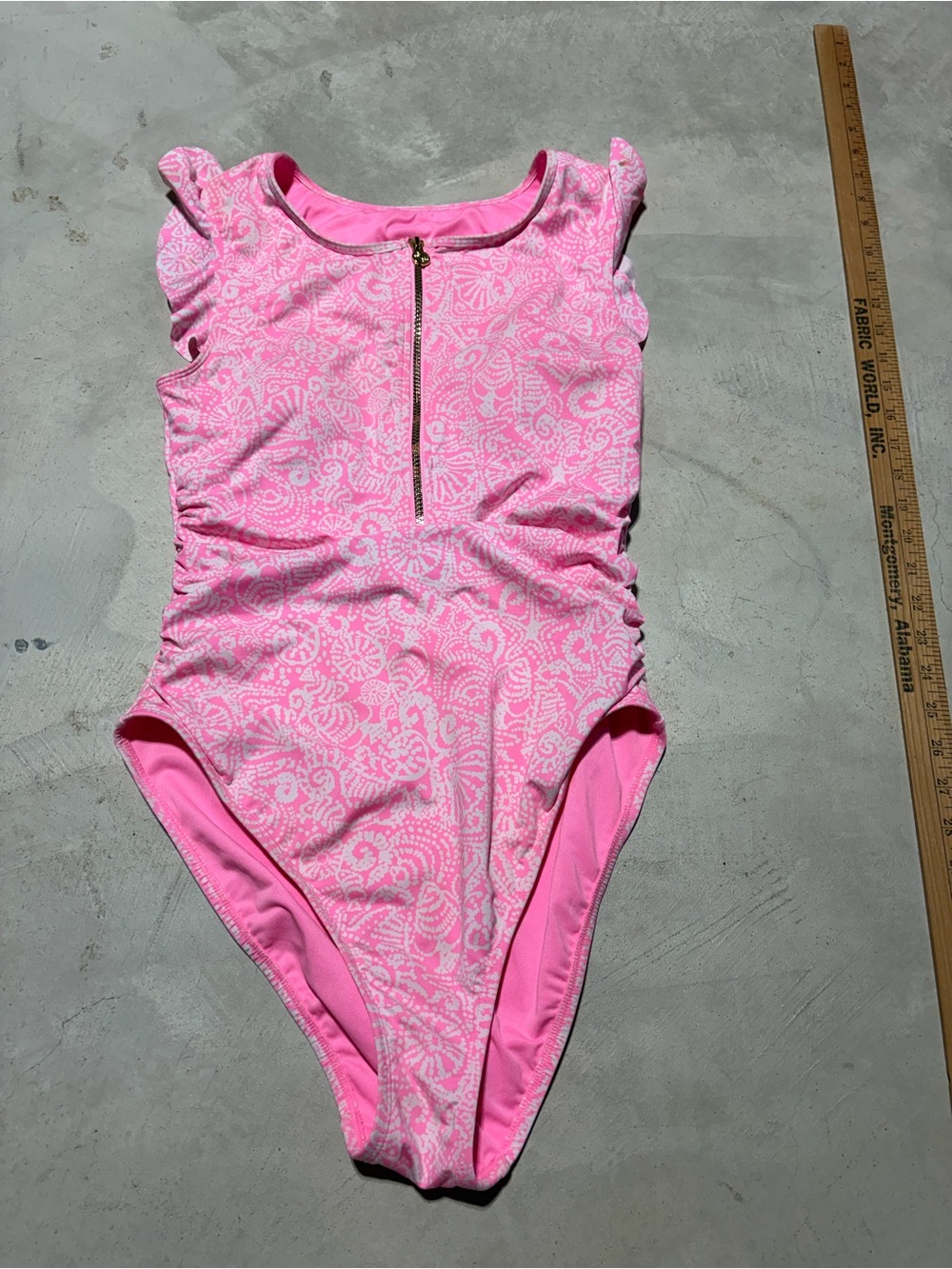 Lilly Pulitzer Pink Paisley One-Piece Swimsuit